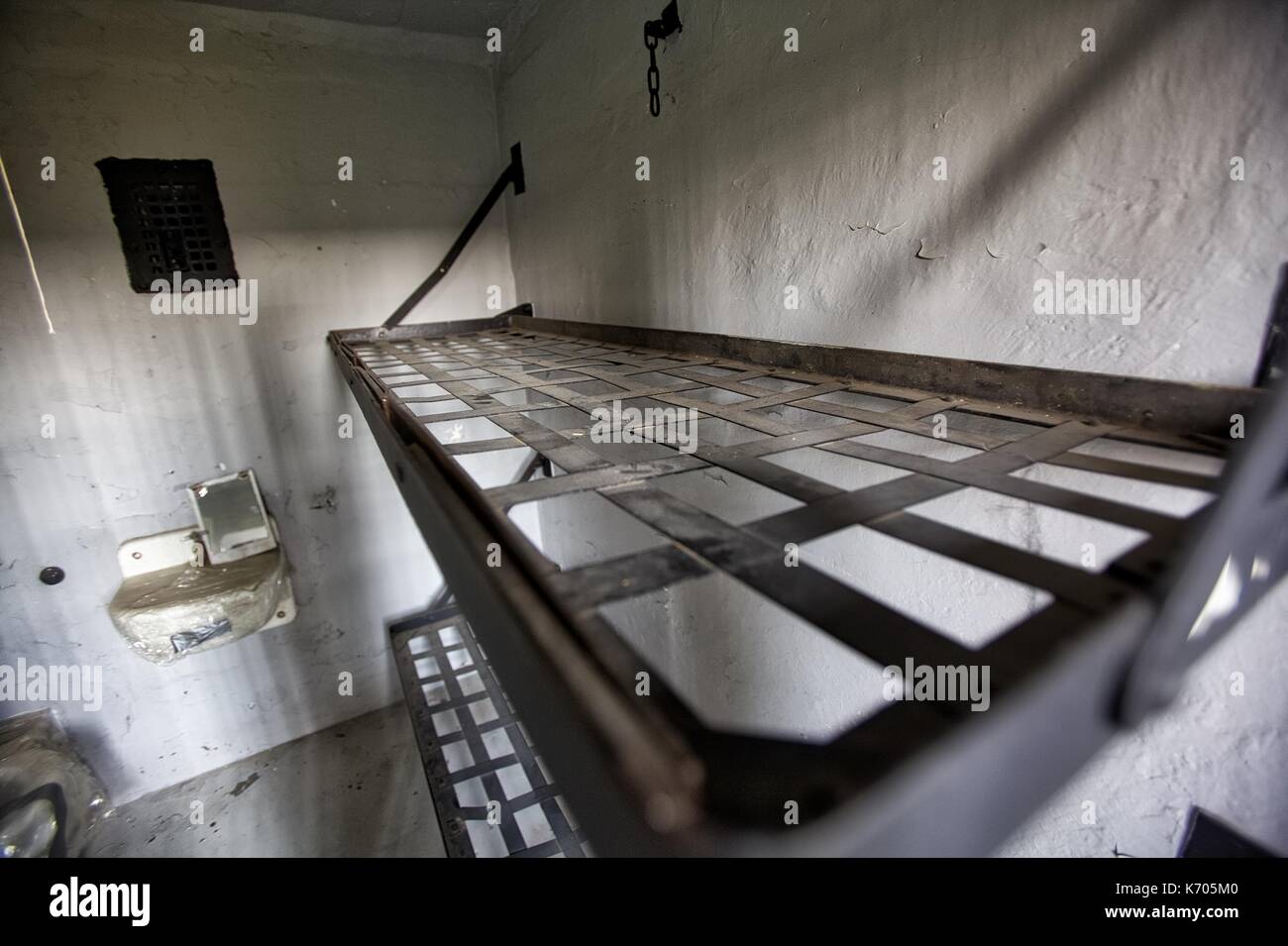 Old Prison Deer Lodge, Montana Stock Photo Alamy