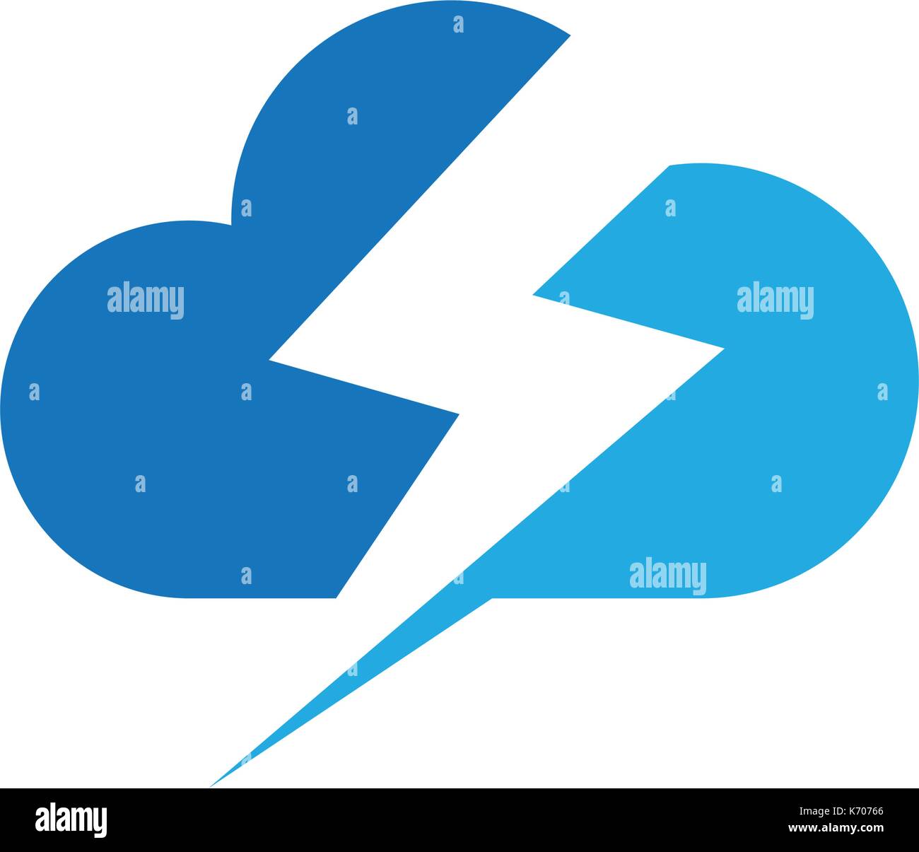 cloud technology vector logo template design vector Stock Vector Image ...