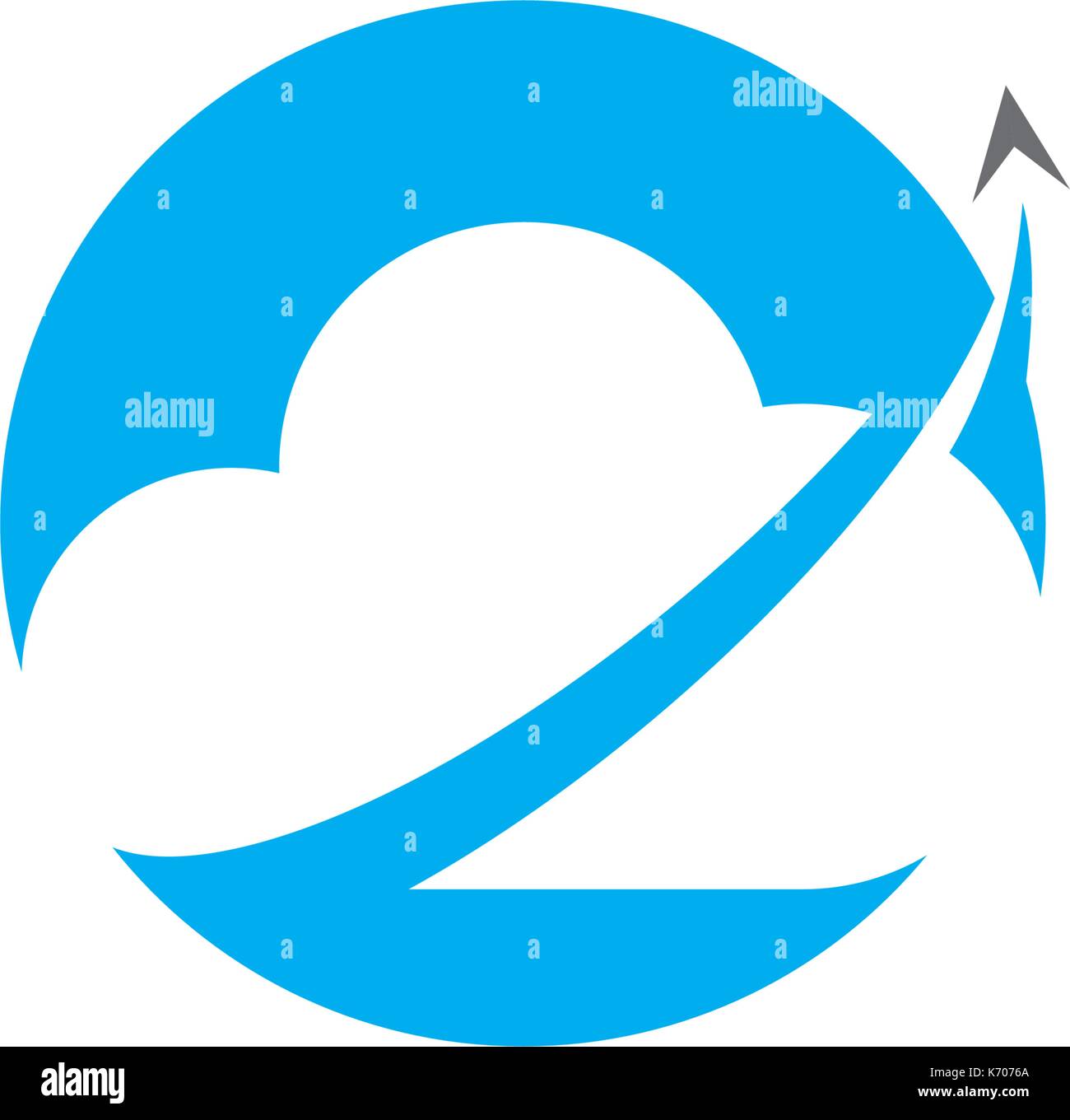 cloud technology vector logo template design vector Stock Vector Image ...