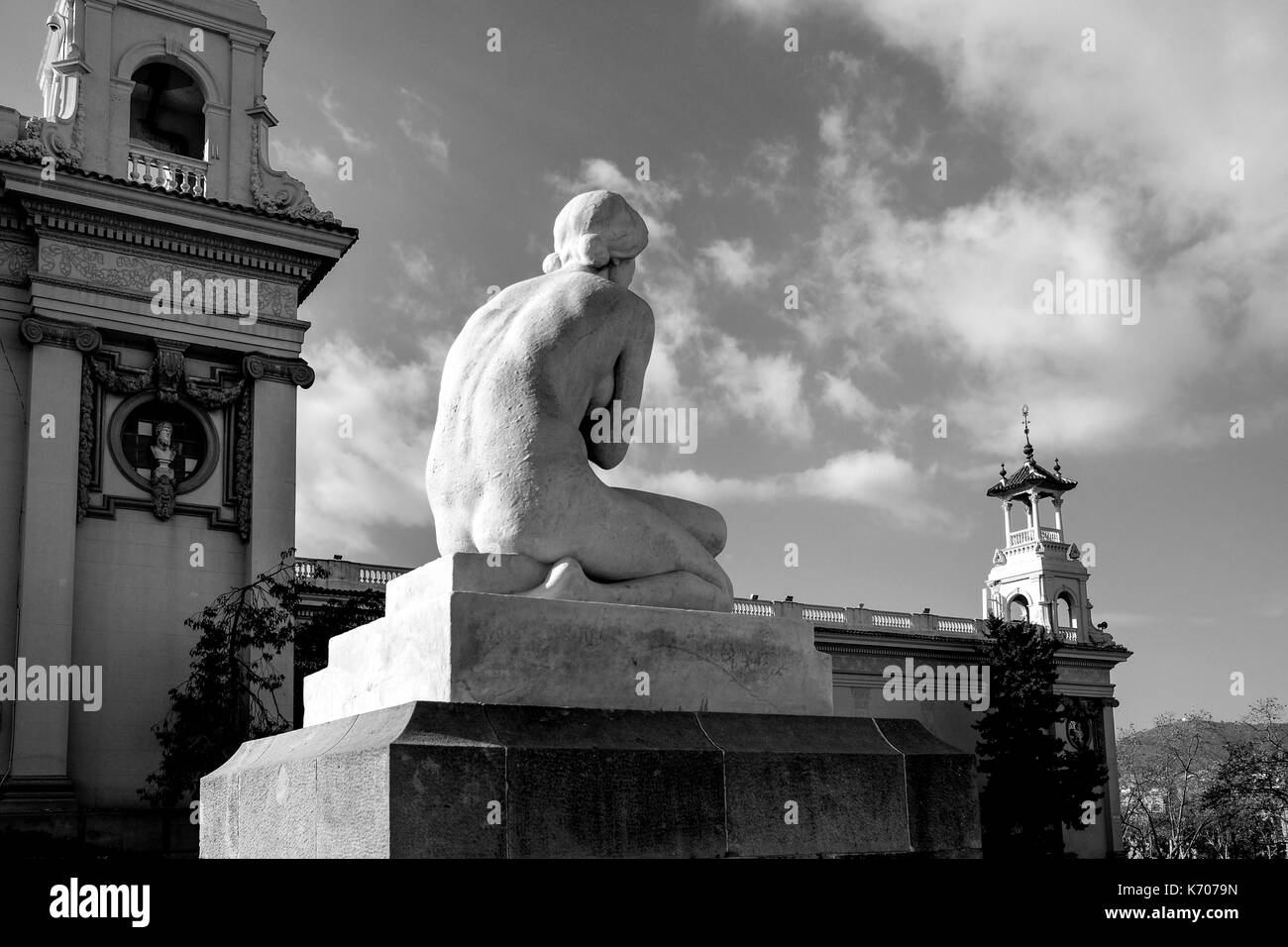 Spain montjuic sculpture hi-res stock photography and images - Alamy