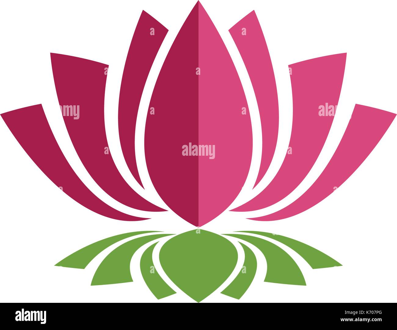 Beauty Vector Lotus flowers design logo Template icon Stock Vector ...