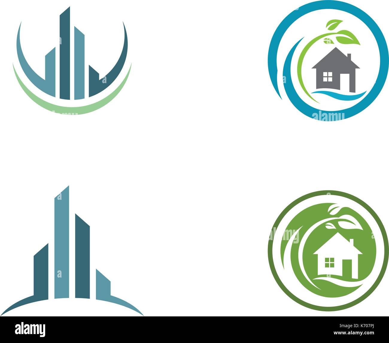 Real Estate , Property and Construction Logo design Stock Vector Image ...