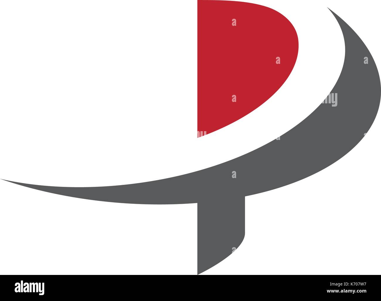 P Letter Faster Logo Template vector icon illustration design Stock ...
