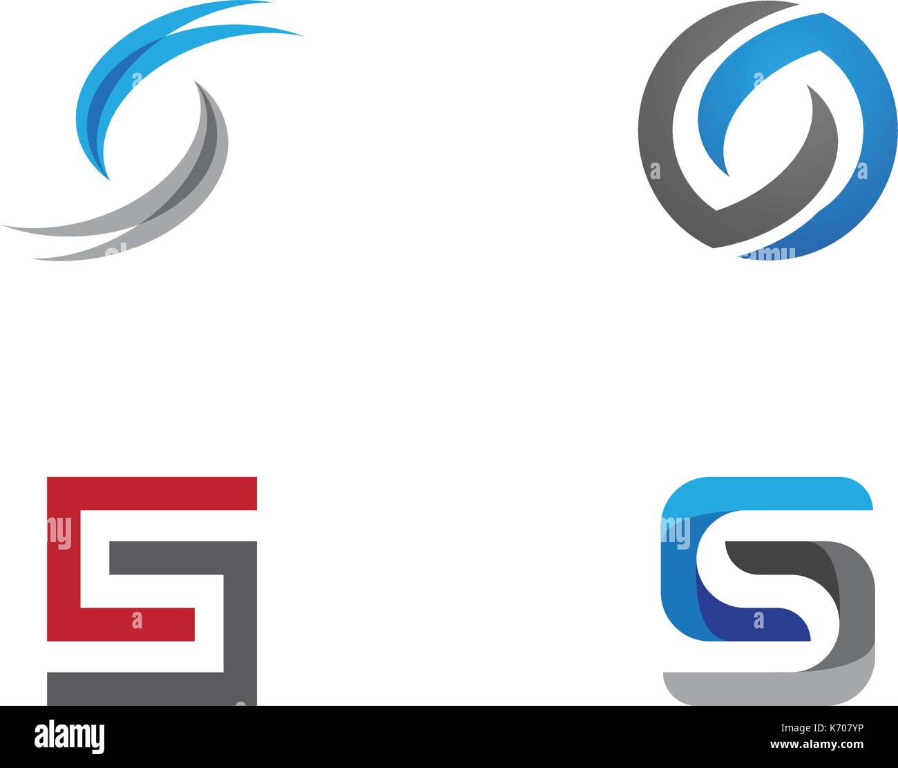 Business corporate S letter logo design vector Stock Vector Image & Art ...