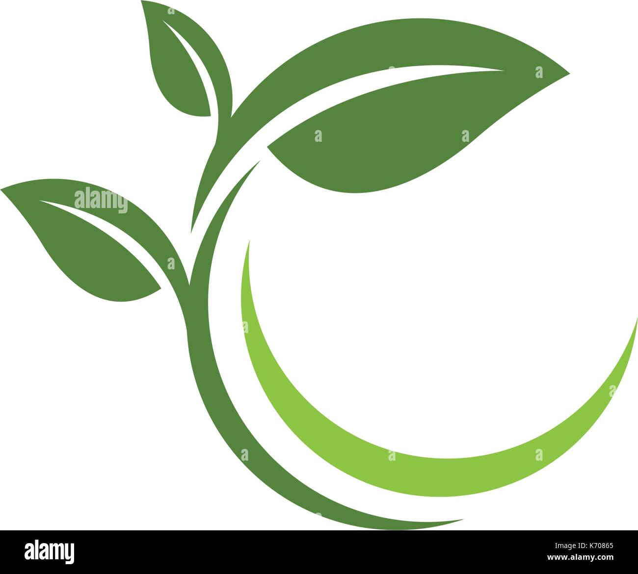 Logos of green tree leaf ecology nature element vector icon Stock ...