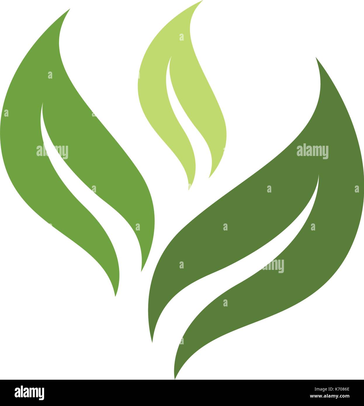 Logos of green tree leaf ecology nature element vector icon Stock ...