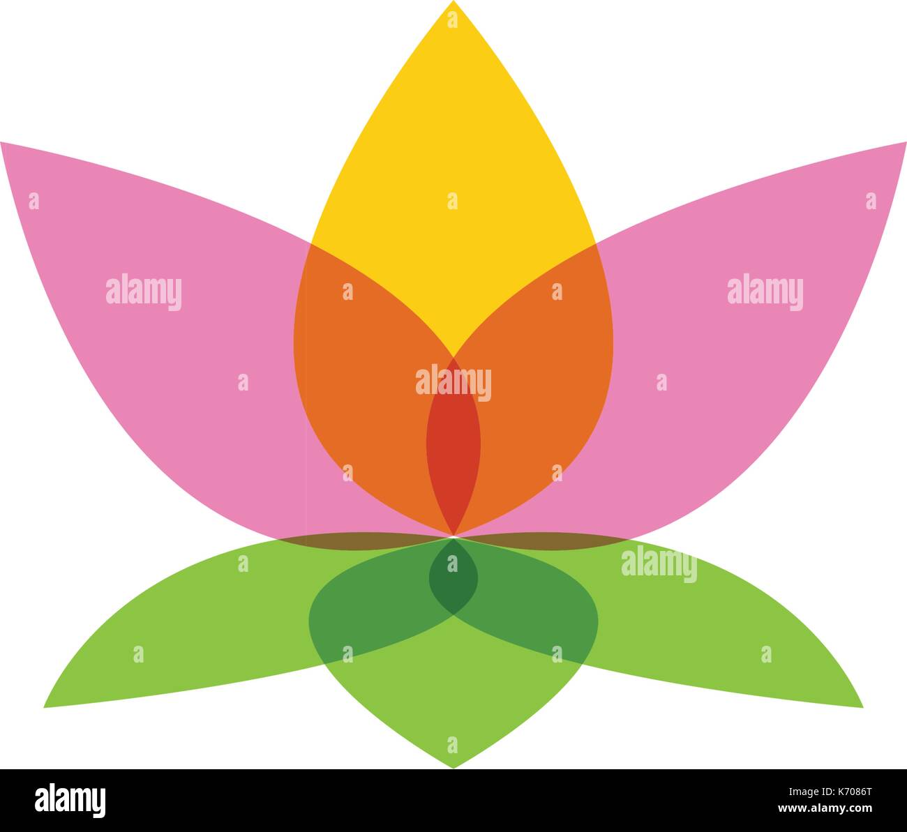 Beauty Vector Lotus flowers design logo Template icon Stock Vector ...
