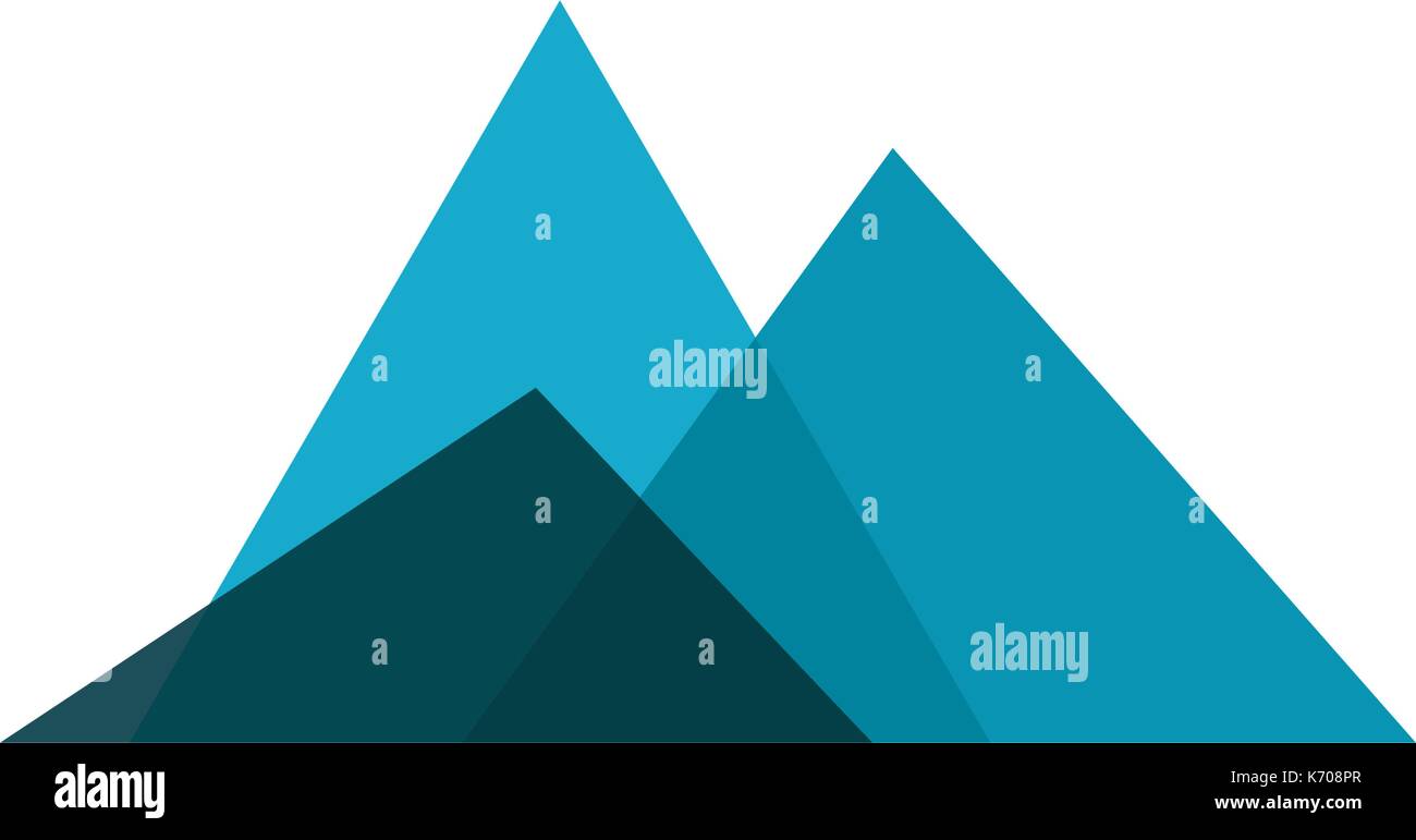 Mountains Logo Template Stock Vector Image & Art - Alamy