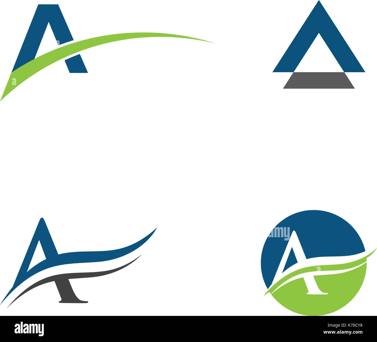 A Letter vector illustration icon Logo Template design Stock Vector ...