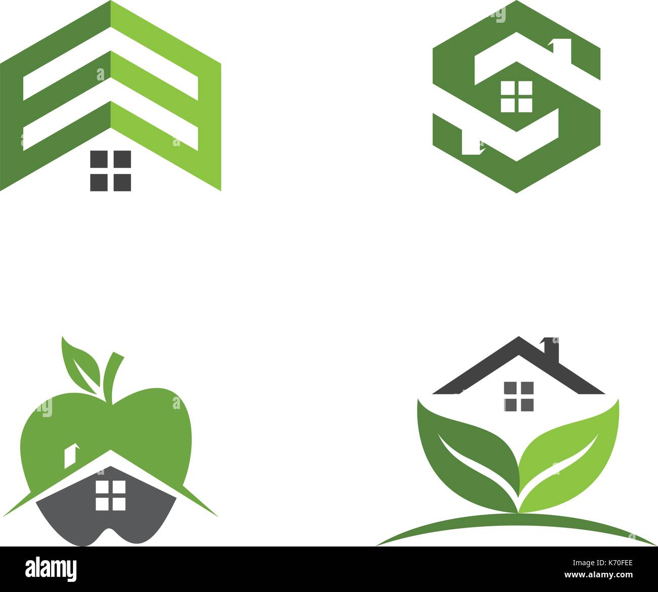 Real Estate , Property and Construction Logo design Stock Vector Image ...