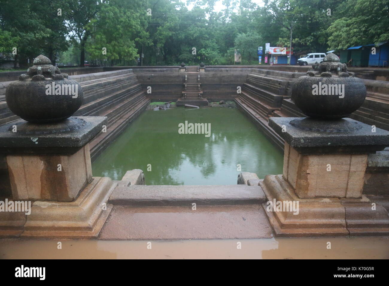 Anuradhapura, Twin Ponds, Sri Lanka, Asia Stock Photo Alamy