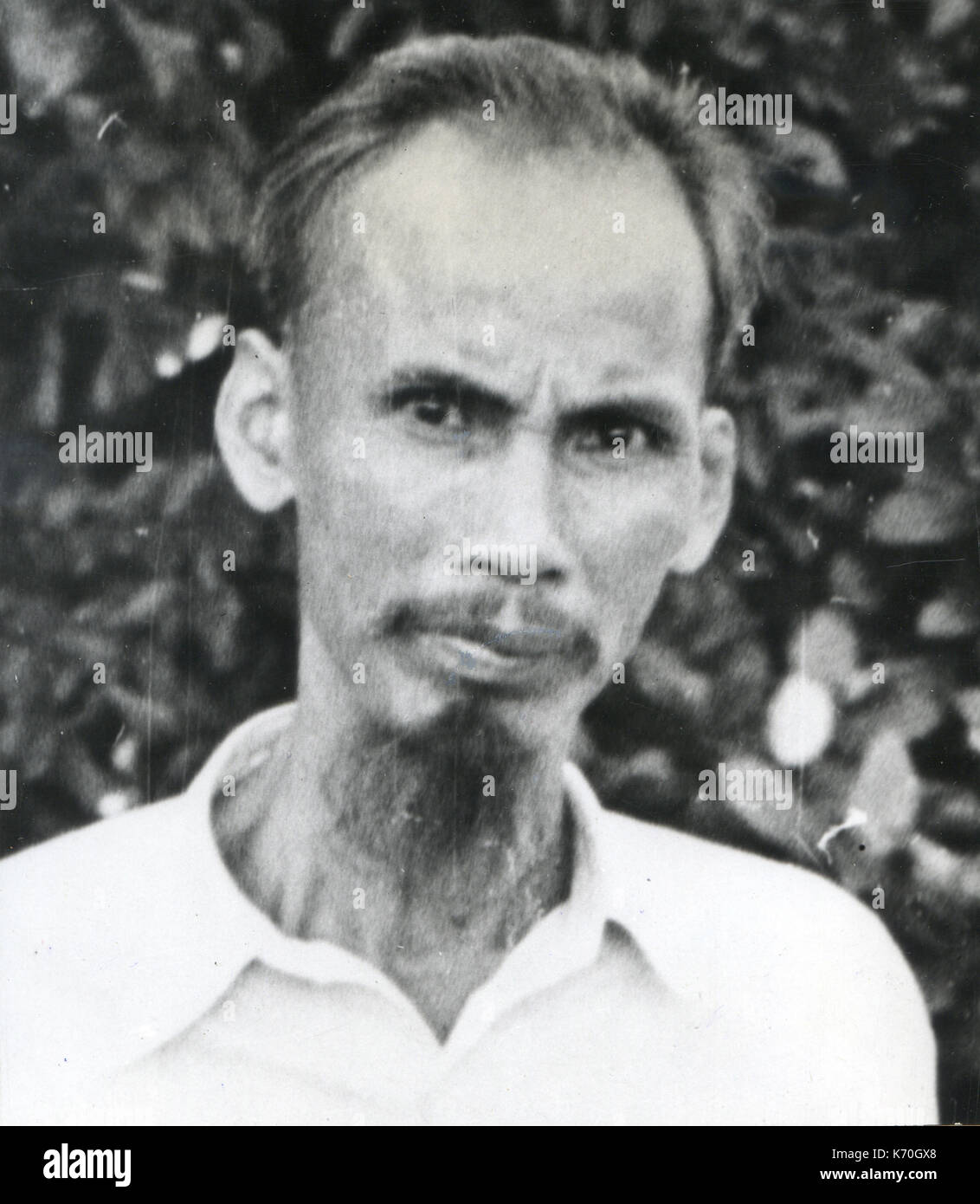 1950's - Ho Chi Minh, Vietnamese Communist leader Stock Photo