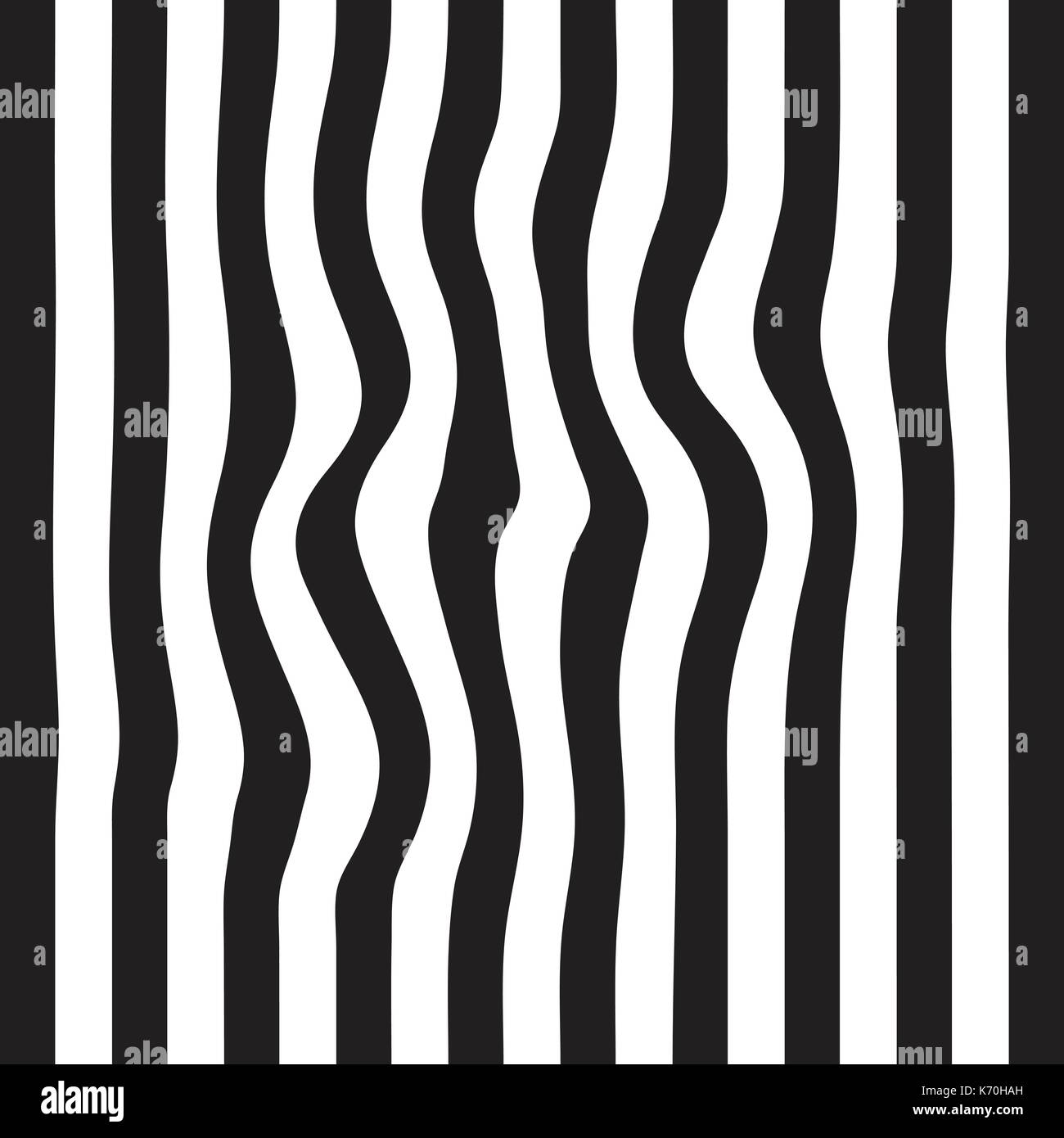 Striped abstract background. black and white zebra print. Vector ...