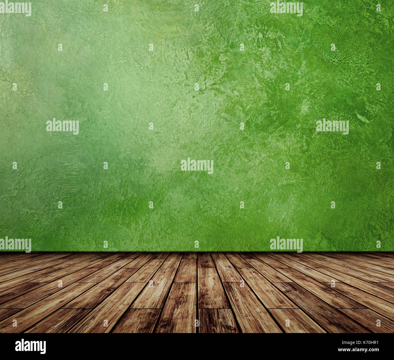 Green wall vintage interior 3d rendering Stock Photo Alamy