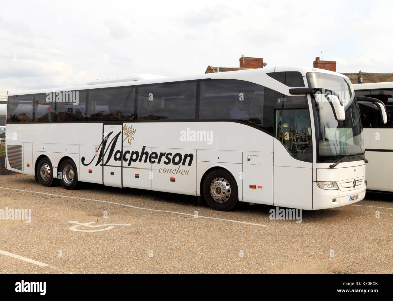 Macpherson Coaches, coach, day trip, trips, excursion, excursions, travel company, companies, transport, travel. holiday, holidays, England, UK Stock Photo