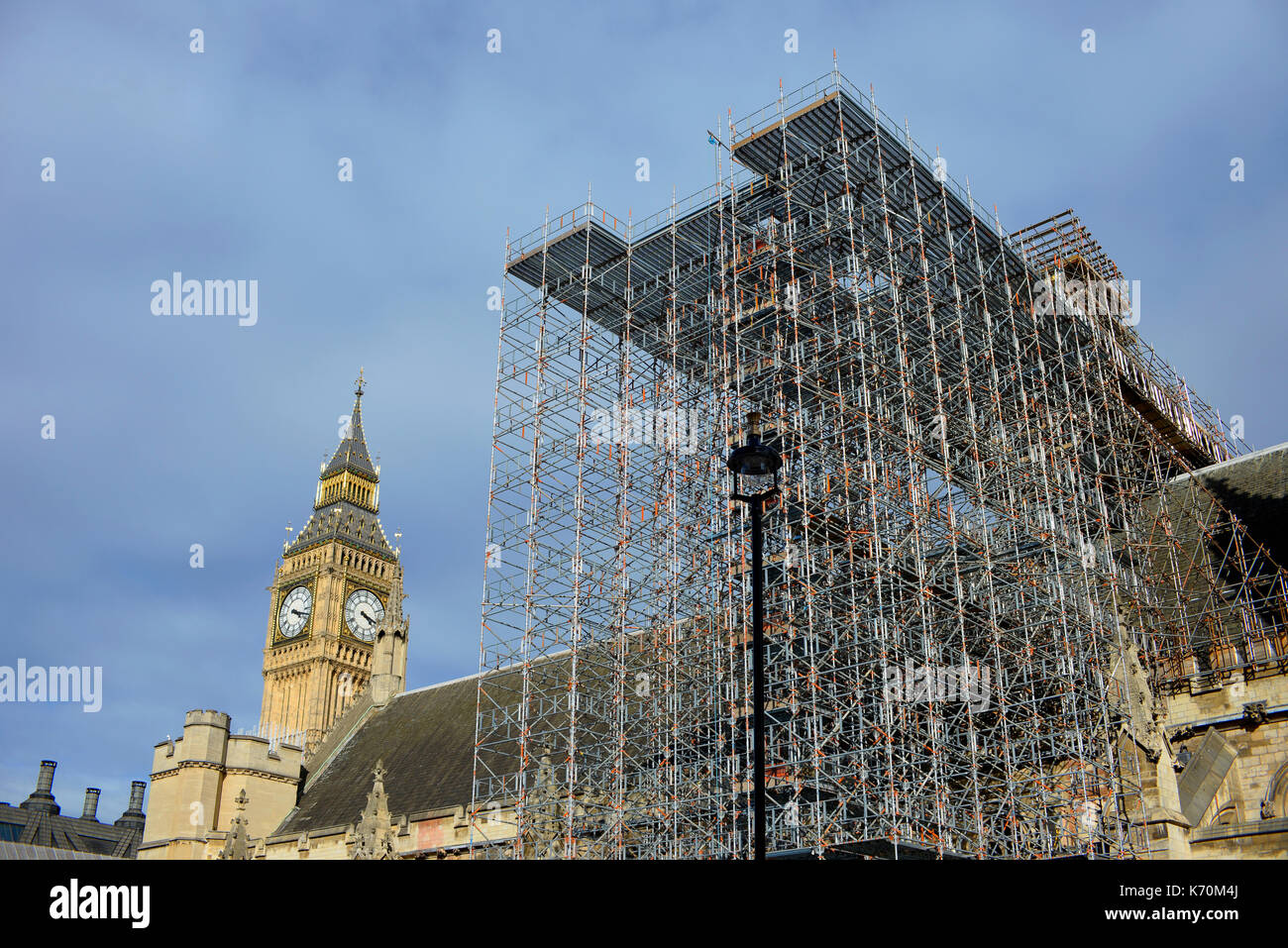 Restoration work in progress on Palace of Westminster Houses of ...