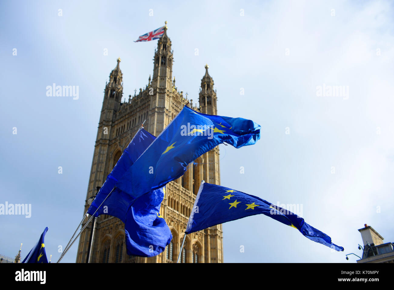 Pro Brexit Flags Hi-res Stock Photography And Images - Alamy