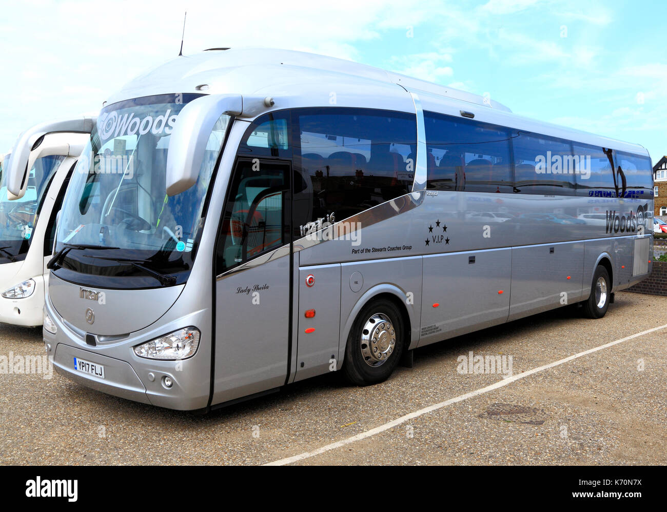 Woods Coaches, coach, day trips, trip, excursion, excursions, holiday, holidays, travel company, companies, transport, England, UK Stock Photo