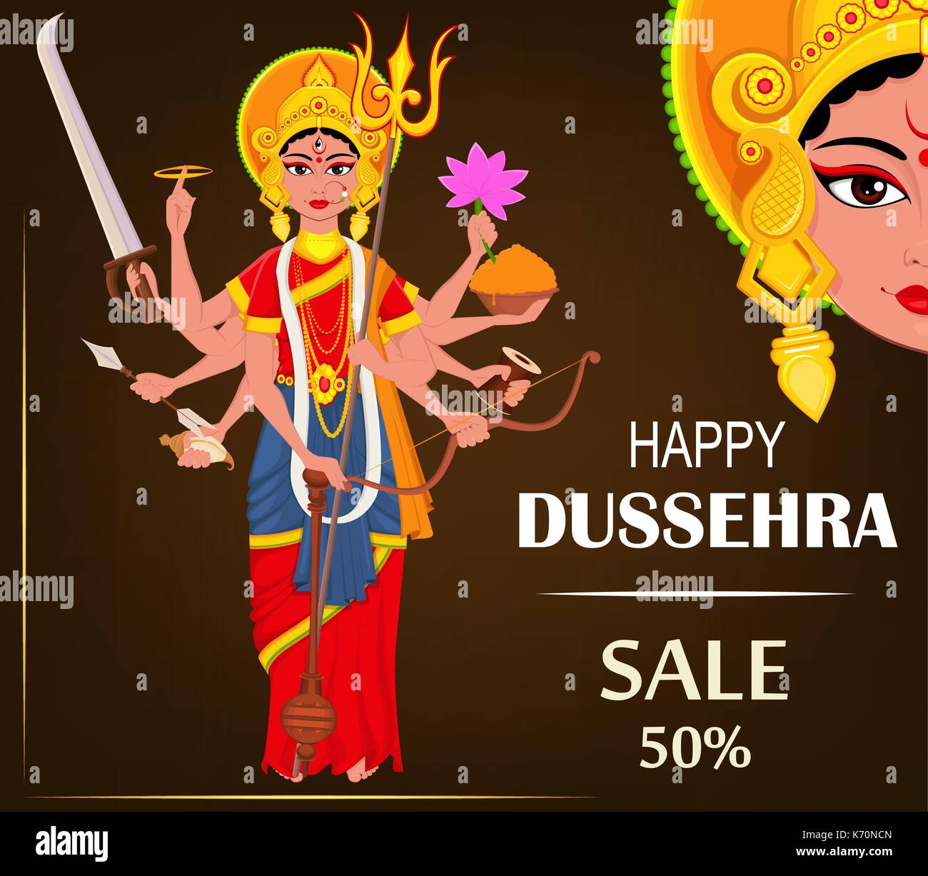 Durga Stock Vector Images - Alamy Durga Stock Vector Images - Alamy