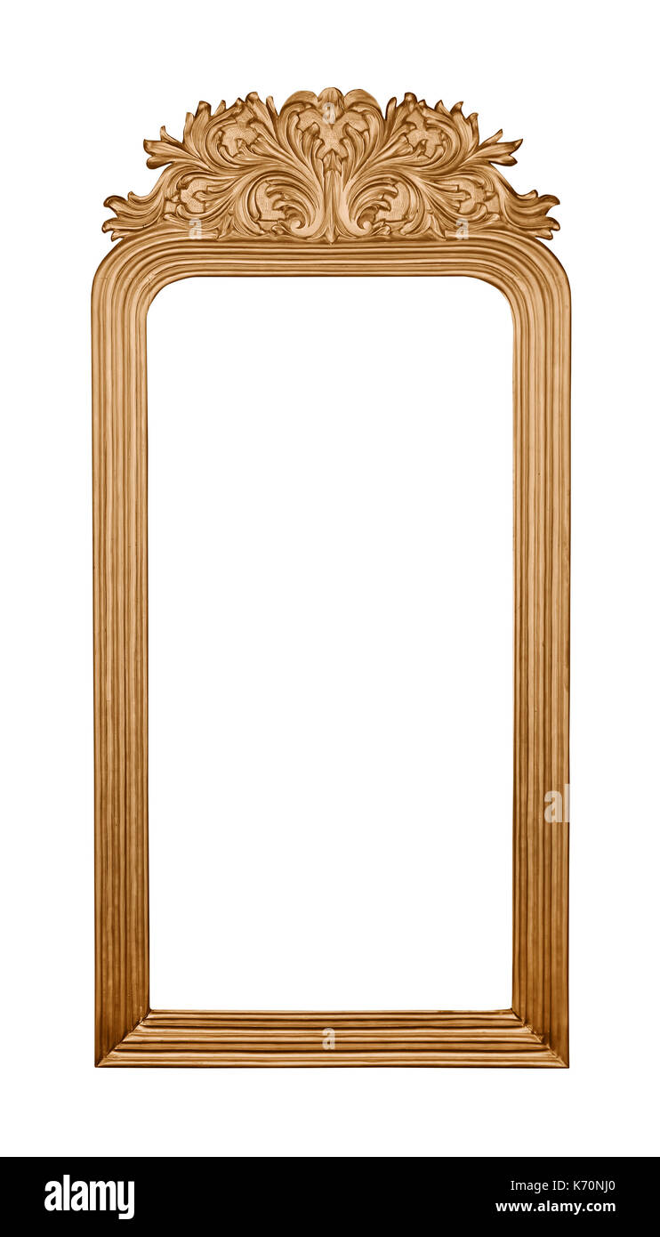 Decorative gold frame hi-res stock photography and images - Alamy