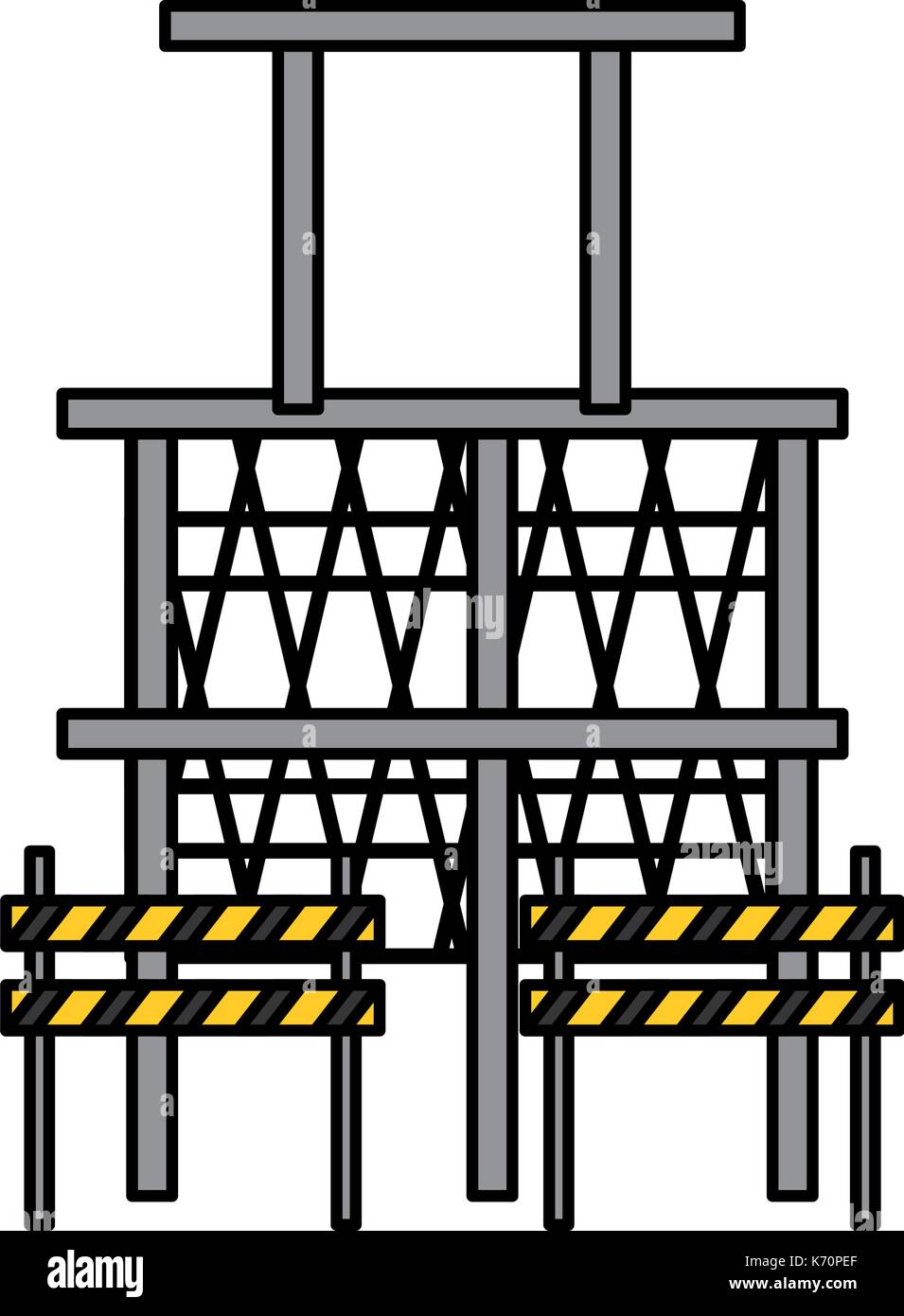 scaffold vector illustration Stock Vector Image & Art - Alamy