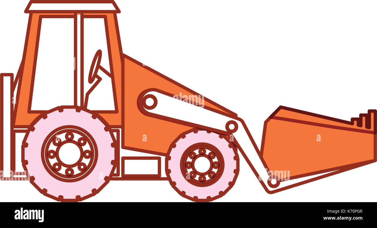 backhoe icon image Stock Vector Image & Art - Alamy