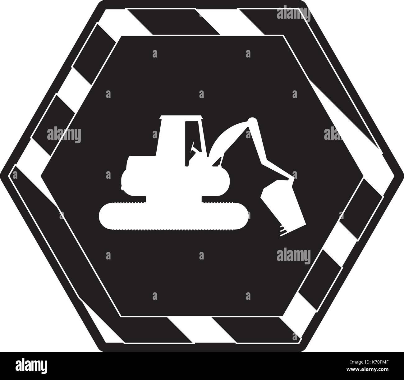 construction warning sign Stock Vector Image & Art Alamy