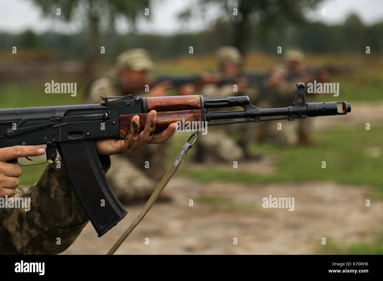 AK-74 Stock Photo