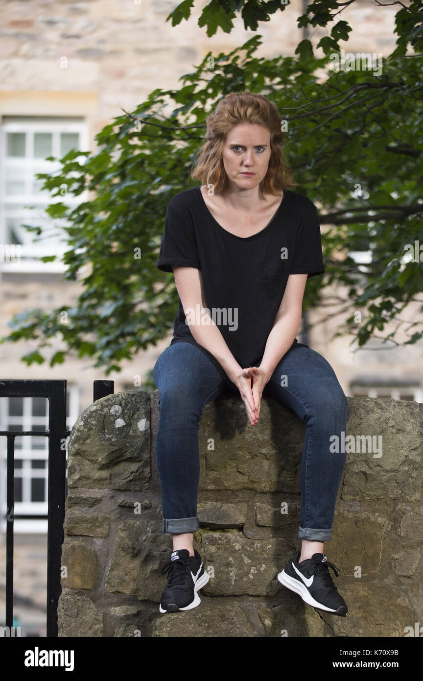 Australian Comedian Sarah Kendall Poses During A Portrait Session At 