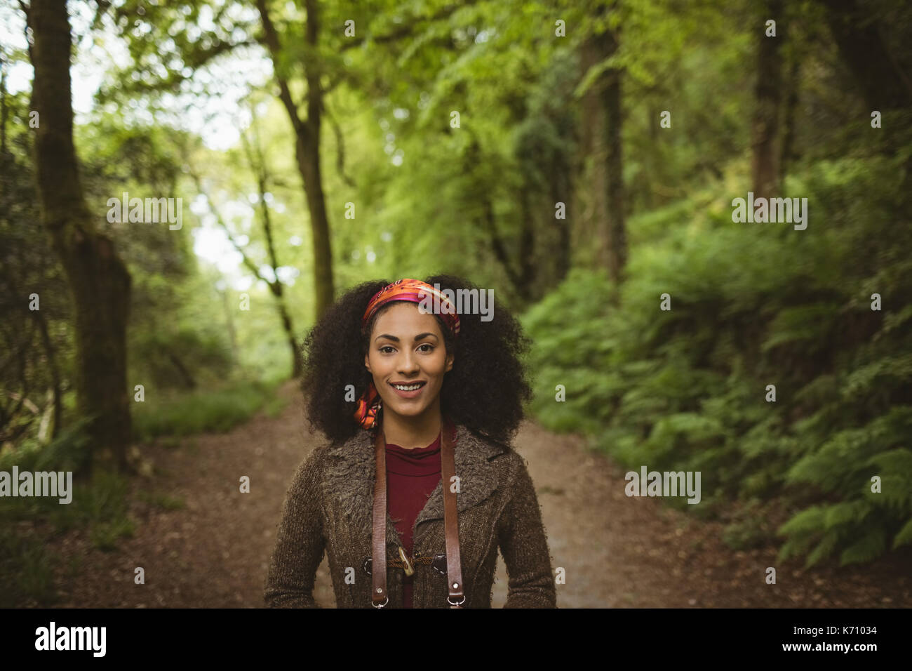 Portrait female hiker hi-res stock photography and images - Alamy