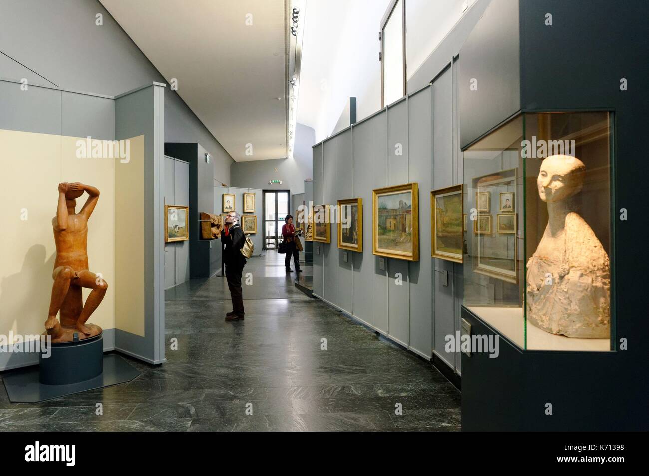 Italy, Lombardy, Milan, baroque palace Brera, Brera Pinacoteca ...