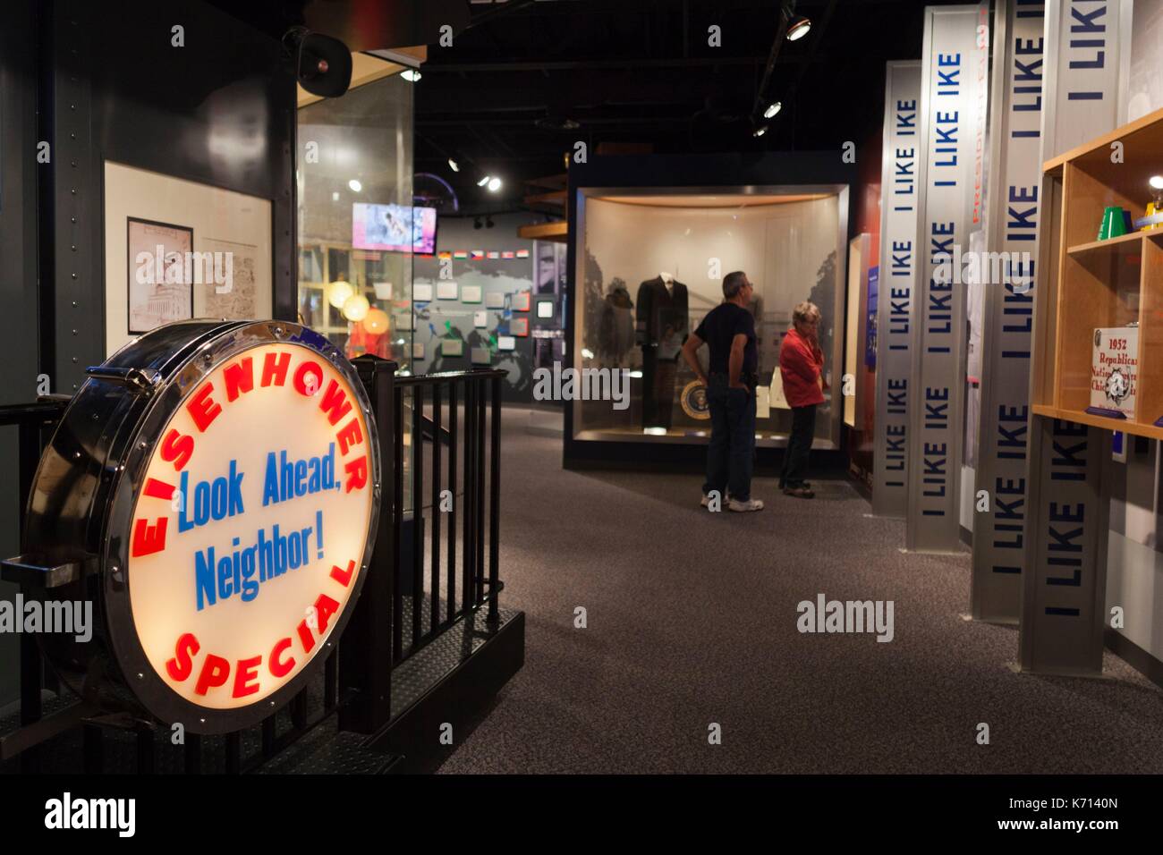 Eisenhower presidential museum hires stock photography and images Alamy
