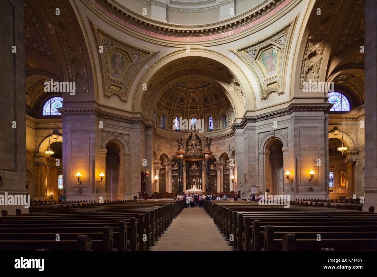 United States, Minnesota, Minneapolis, St. Paul, Cathedral of St. Paul