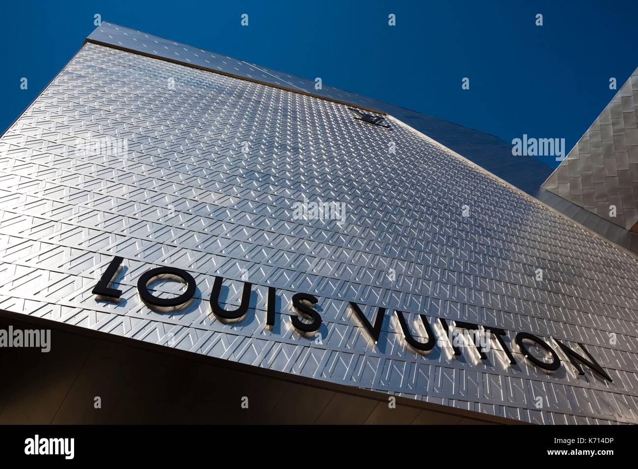 Louis Vuitton store in Crystal, City Center Las Vegas 