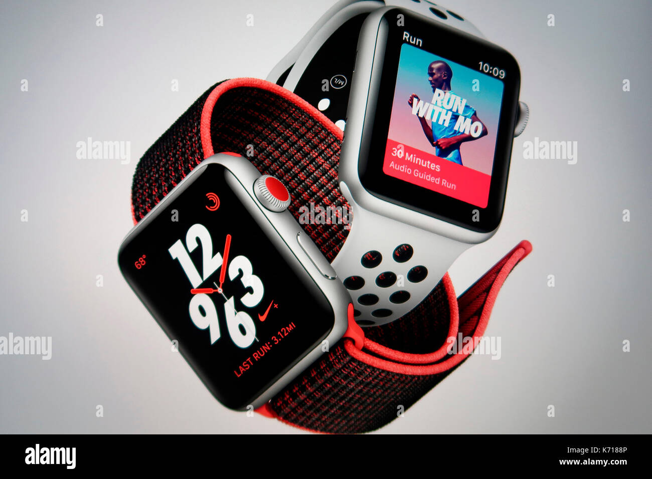 Apple Watch Series 3 Stock Photo