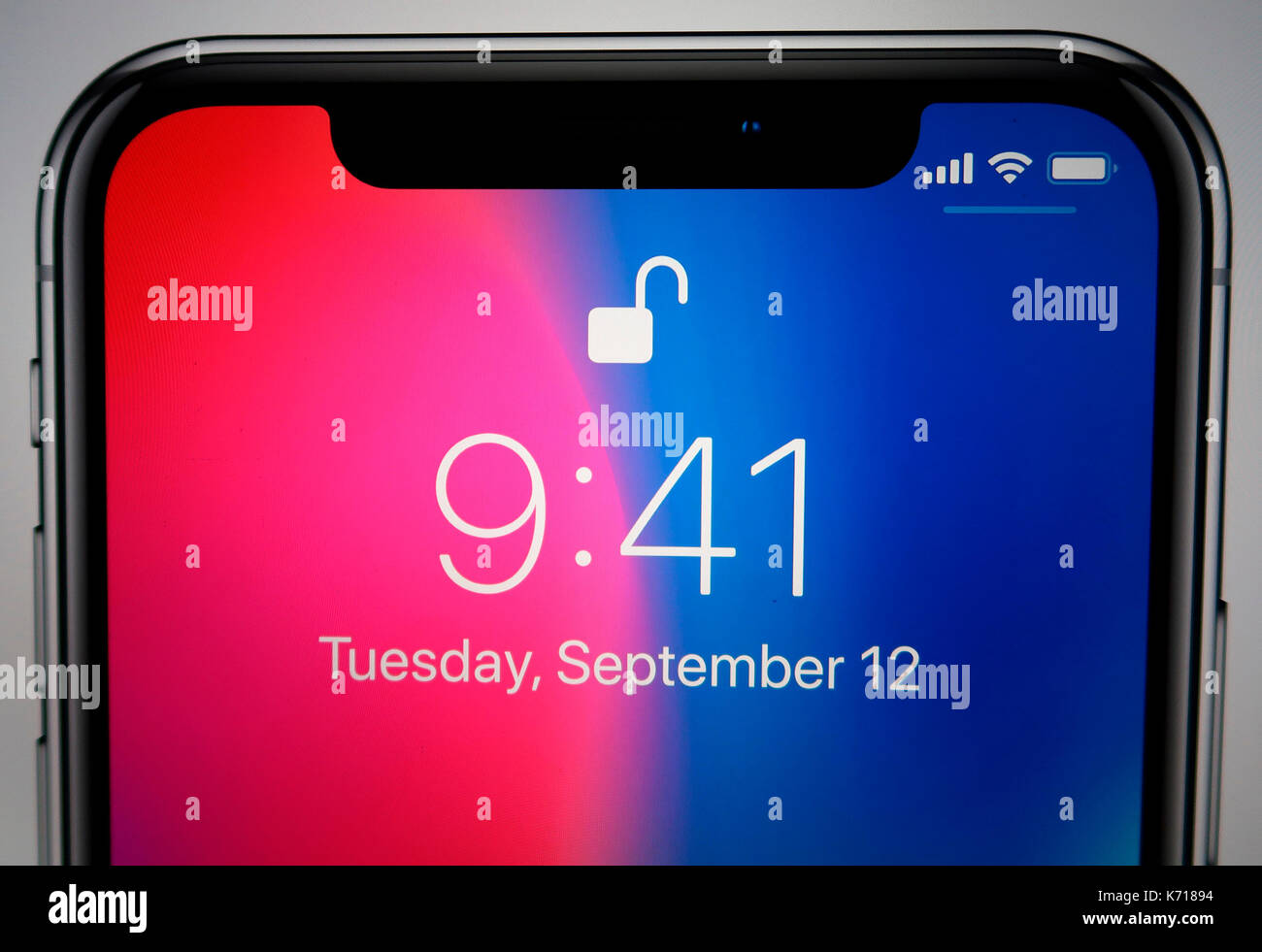 Apple Iphone X Stock Photo 159224384 Alamy