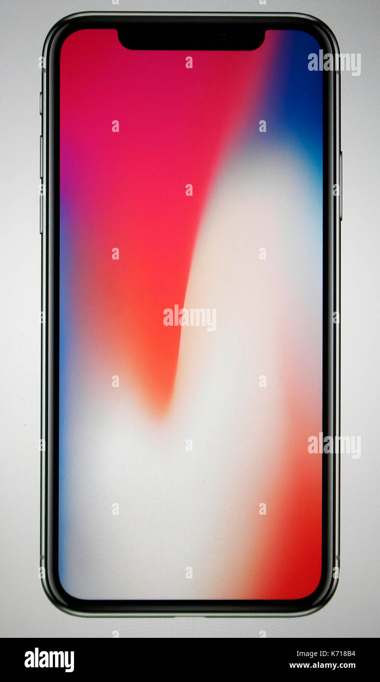 Apple iPhone X Stock Photo - Alamy