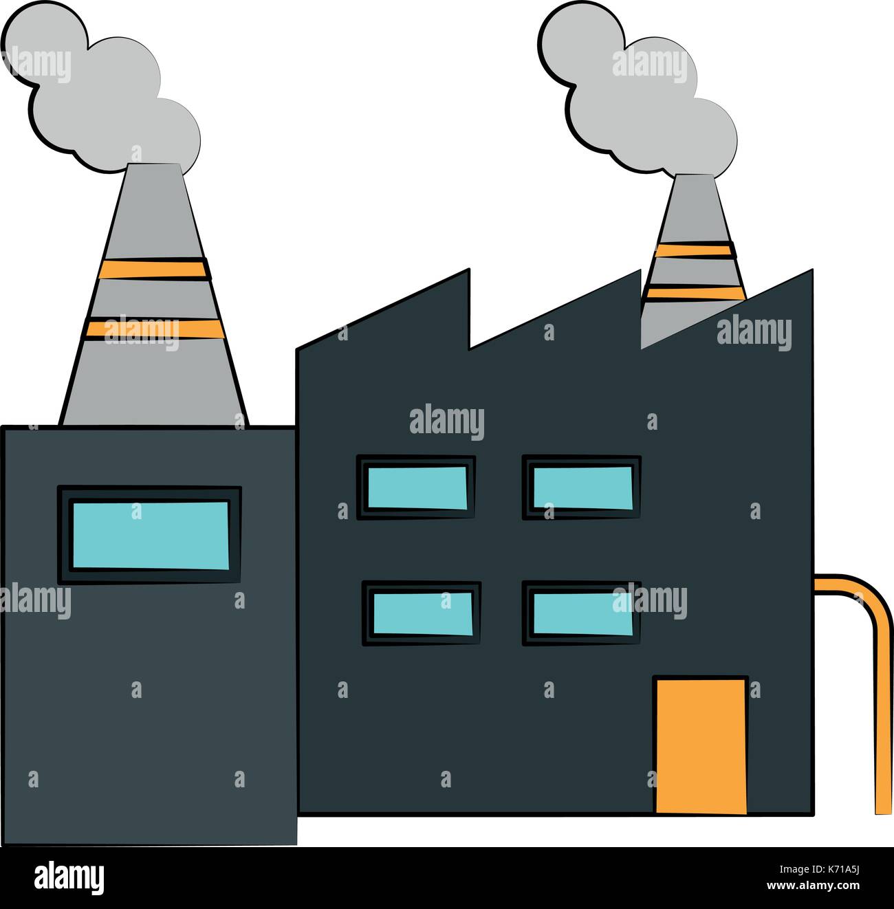factory building icon image Stock Vector Image & Art - Alamy