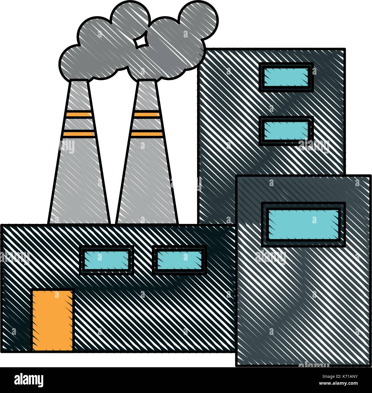 factory building icon image Stock Vector Image & Art - Alamy