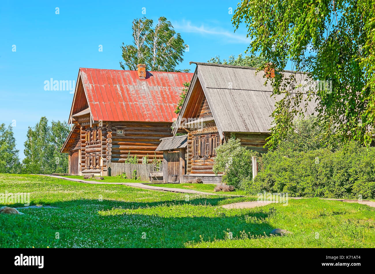Russian Peasant Village, Stock Photos & Russian Peasant Village, Stock