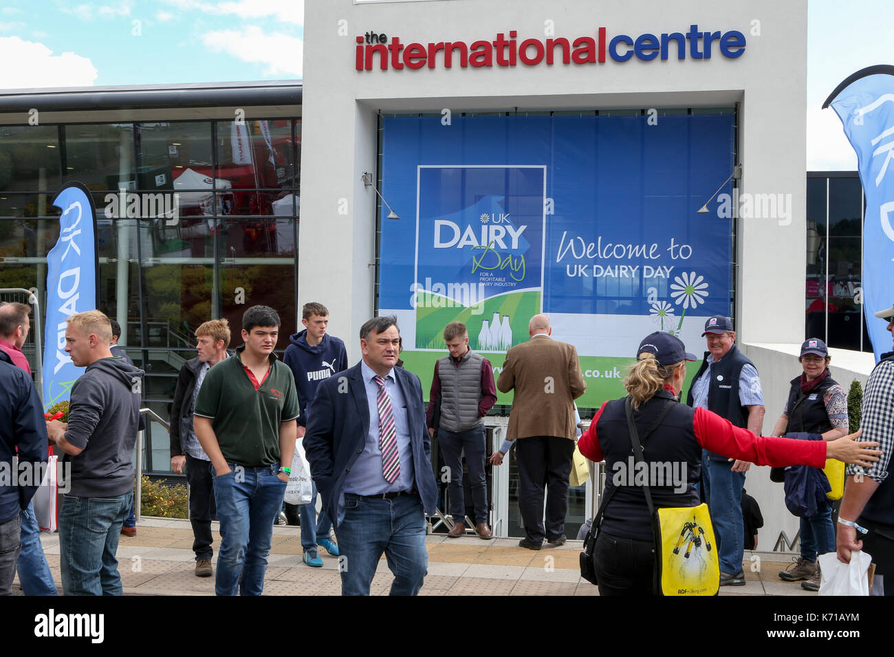 Telford,UK. 13th September, 2017.UK Dairy Day is a dedicated annual one