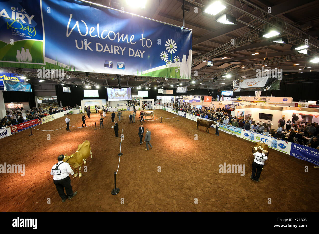Telford,UK. 13th September, 2017.UK Dairy Day is a dedicated annual one