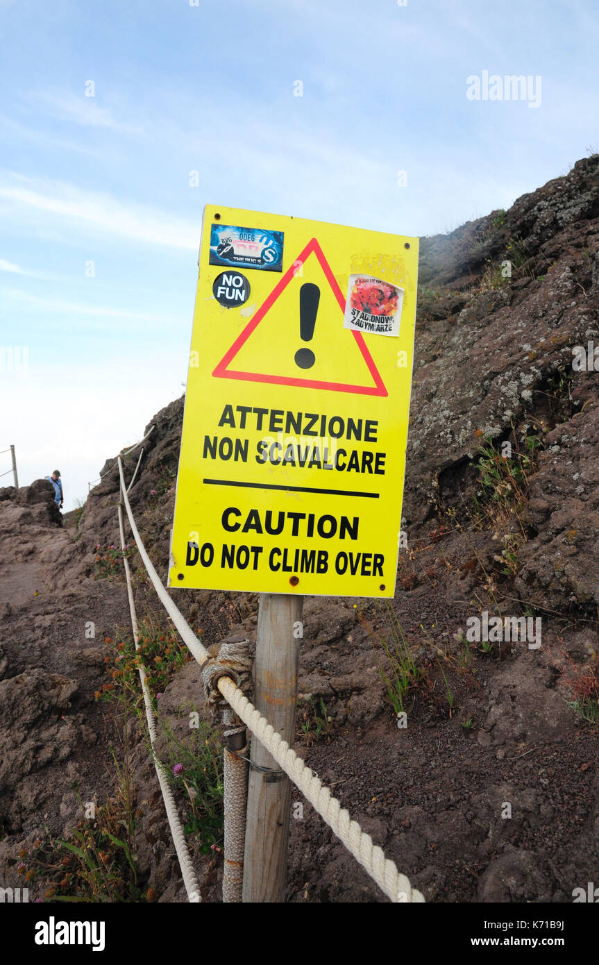 Mount Vesuvius National Park, Province of Naples, Italy, Europe Stock Photo