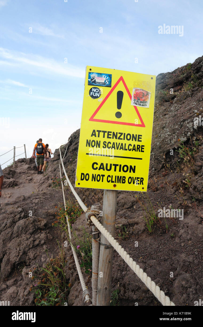 Mount Vesuvius National Park, Province of Naples, Italy, Europe Stock Photo