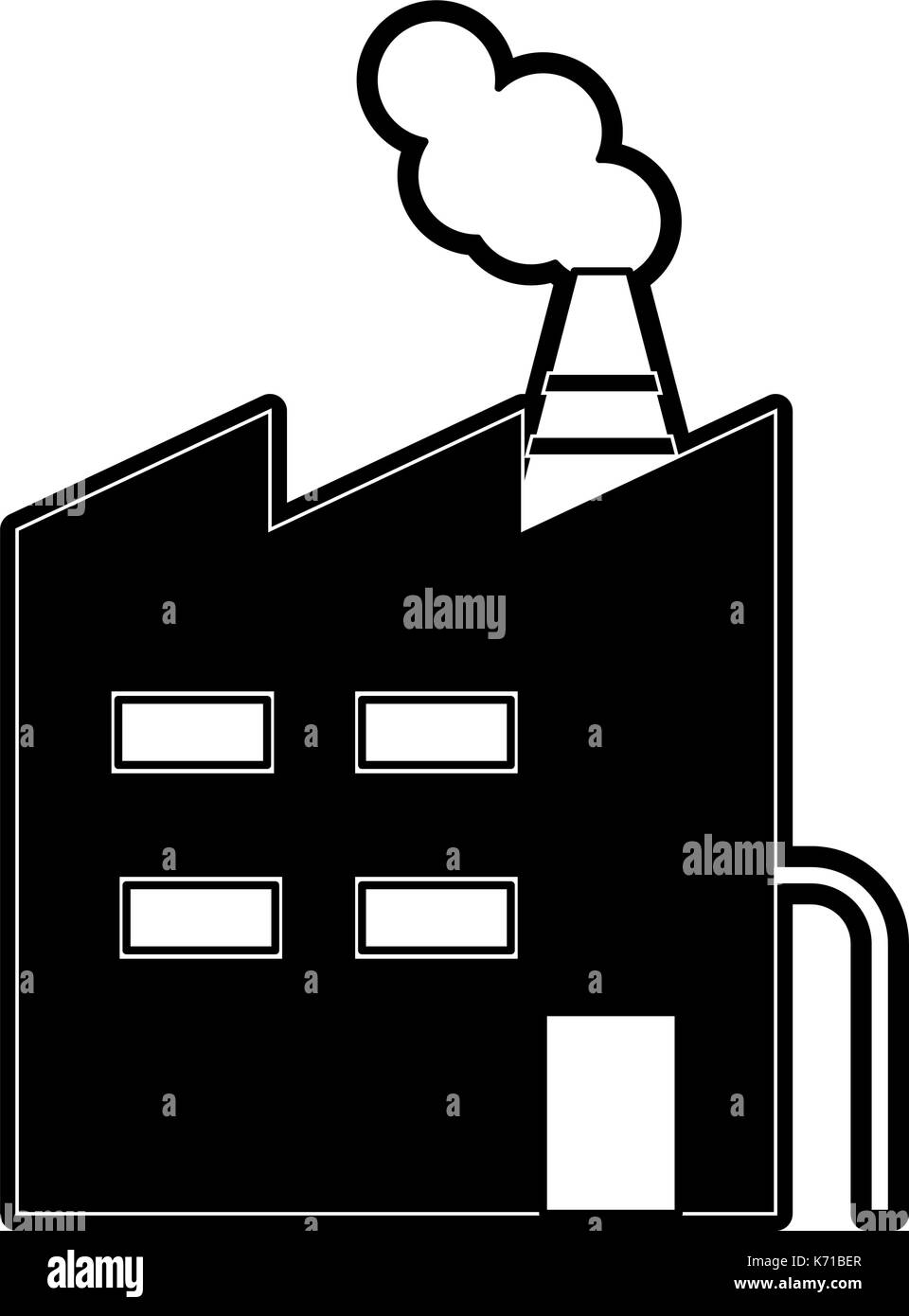 factory building icon image Stock Vector Image & Art - Alamy