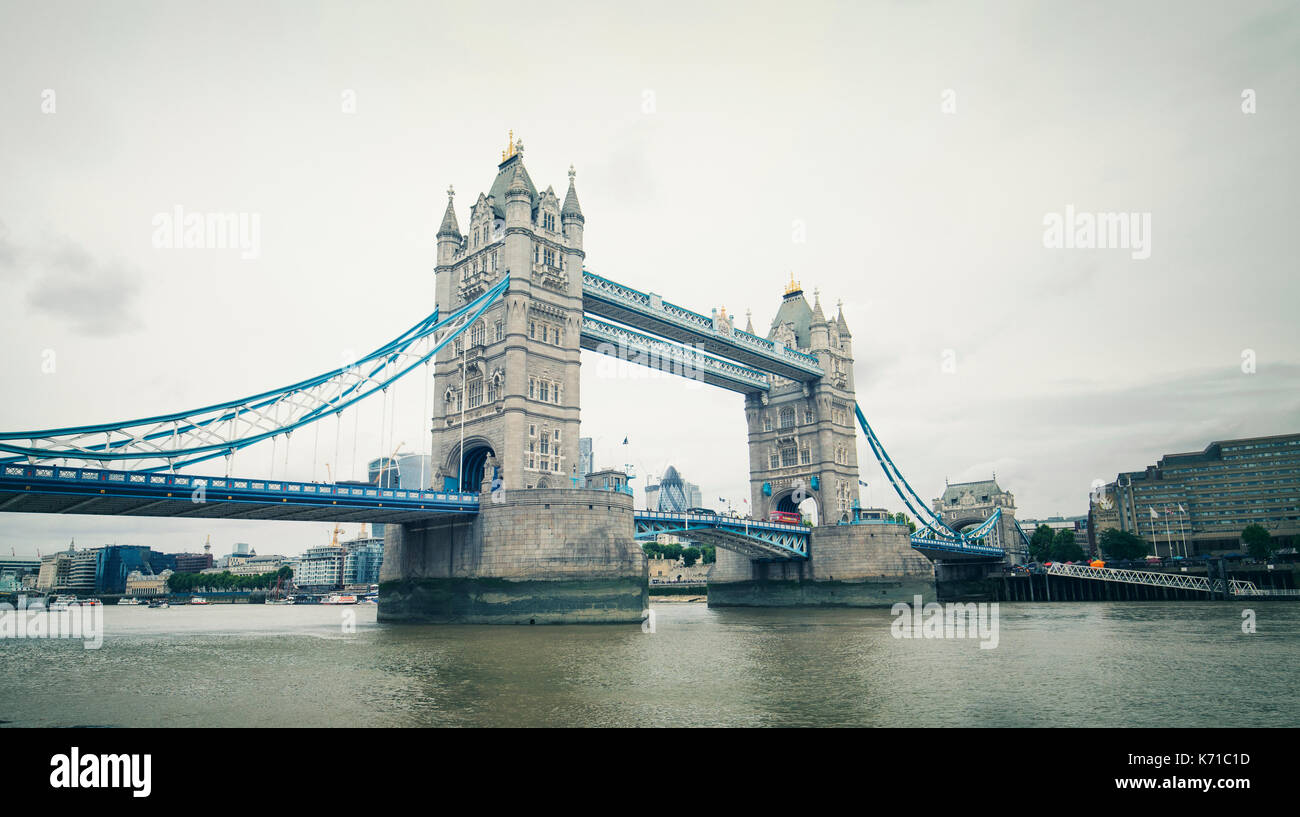 Iconic Tower Bridge in London Stock Photo - Alamy