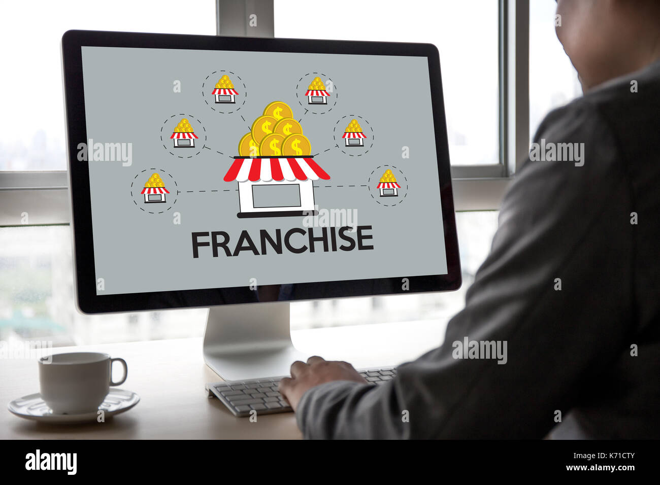 FRANCHISE Marketing Branding Retail and Business Work Mission Concept ...
