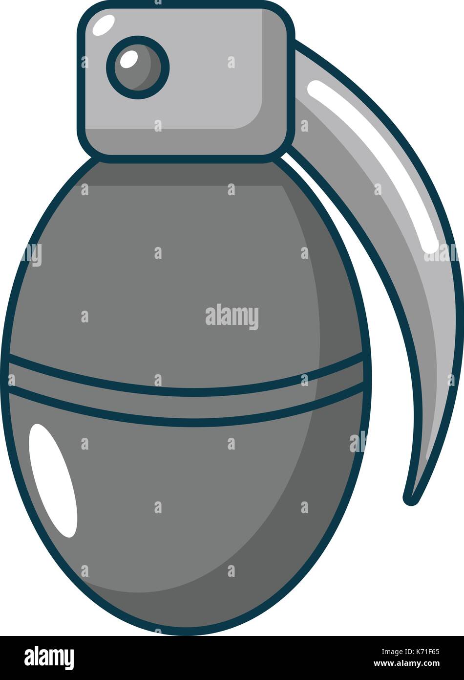 Paintball grenade icon, cartoon style Stock Vector Image & Art - Alamy