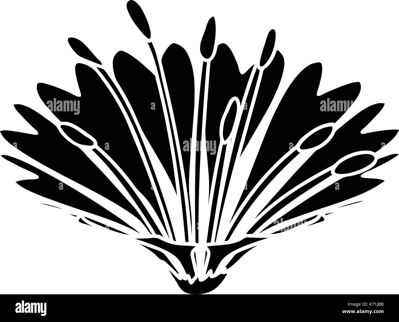 Cute flower icon, simple black style Stock Vector Image & Art - Alamy