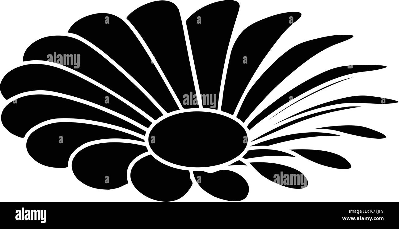 Love flower icon, simple black style Stock Vector Image & Art - Alamy
